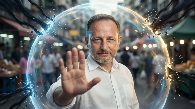 Zabezpieczanie się przed&nbsp;wpływem energii obcych osób